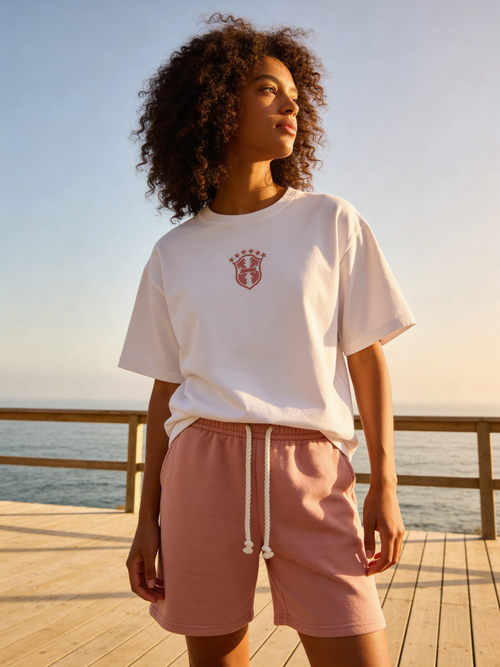 Ensemble Brésil Rose🦩(T-shirt + Short)
