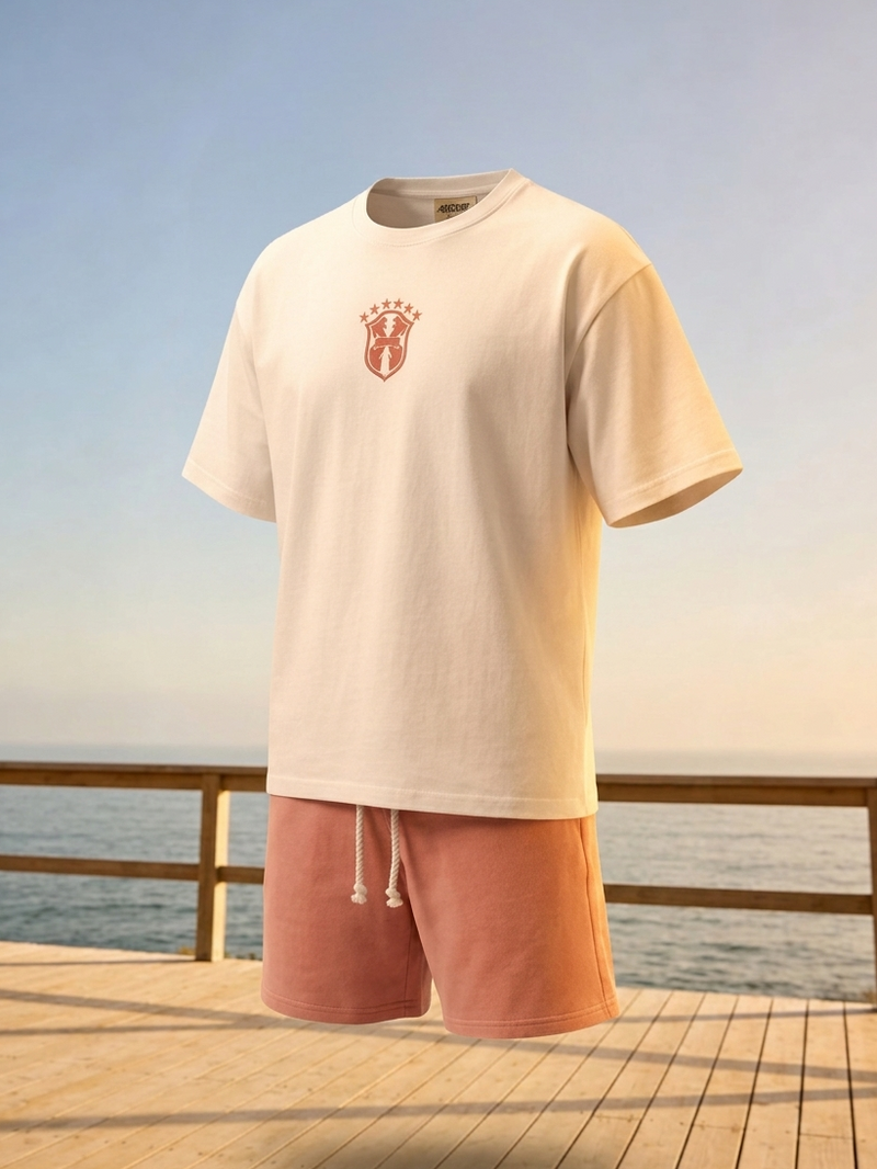 Ensemble Brésil Rose🦩(T-shirt + Short)