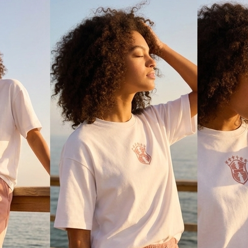 Ensemble Brésil Rose🦩(T-shirt + Short)